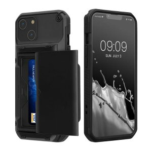 kwmobile �X�}�z�P�[�X Apple iPhone 15 Pro Max�Ή� �P�[�X - �J�[�h���[ ���h�~ �ϏՌ� �n�[�h TPU - ���F