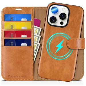 TUCCH iPhone 16 Pro Ή P[X 蒠^ 2 in 1  ACtH[16vJo[ O\ [RFIDubLO] J[h|Pbgt uX^h@\ Ռz Sʕی PU ACtH16v