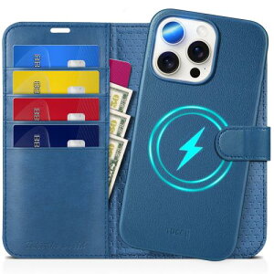 TUCCH iPhone16 Pro Max Ή P[X 蒠^ 2 in 1  ACtH[16v}bNX蒠^P[X O\ [RFIDubLO] 4J[h|Pbgt uX^h@\ Ռz Sʕی PU