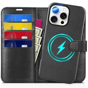 TUCCH iPhone16 Pro Max Ή P[X 蒠^ 2 in 1  ACtH[16v }bNX蒠P[X O\ [RFIDubLO] J[h|Pbgt uX^h@\ Ռz Sʕی PU