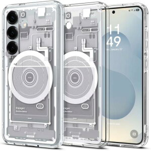 Spigen �P�[�X Magfit�Ή� �N���A �X�g���b�v�z�[�� �ČRMIL�K�i �E���g���E�n�C�u���b�h�E�}�O�t�B�b�g ACS09003 ()