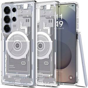 Spigen �P�[�X Magfit�Ή� �N���A �X�g���b�v�z�[�� �ČRMIL�K�i �E���g���E�n�C�u���b�h�E�}�O�t�B�b�g ACS09003 ()