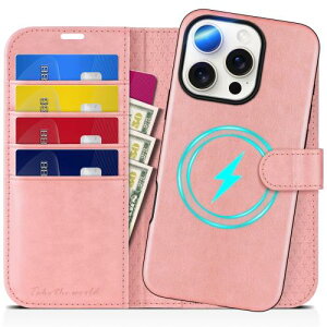 TUCCH iPhone 16Pro Ή P[X 蒠^ 2 in 1  ACtH[16vJo[ O\ [RFIDubLO] J[h|Pbgt uX^h@\ Ռz