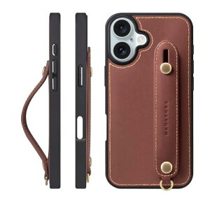 HANATORA for iPhone 16Plus �P�[�X �{�v �ϏՌ� �w�ʃx���g �X�g���b�v�����O �X�}�z�P�[�X �X�}�z �X�^���h�@�\ �R�[�h�z���_�[ �K���X�t�B���� �t�� �I�C���h���U�[ �M�t�g ���b�h+�u���b�N GH-16Pl