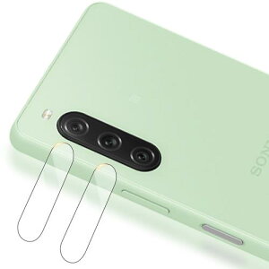 対応 Sony Xperia 10 V カメラフィルム2枚セット 日本製素材 - 高 品質 SO-52D / SOG11 レンズフィルム エクスペリア 10V カメラ保護 フィルム 液晶 保護フィルム レ
