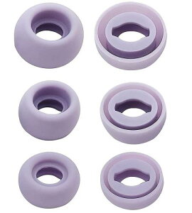 A-Focus �C���[�s�[�X �C���[�`�b�v �C���z���J�o�[ Galaxy Buds Pro�p �����p�V���R�����C���[�s�[�X SM-R190NZVAXJP�p S/M/L 3�y�A�Z�b�g �o�C�I���b�g�iViolet�j