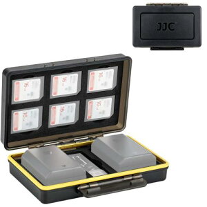 JJC �o�b�e���[ 2�� + SD�J�[�h 6�� �J�[�h�P�[�X �o�b�e���[�P�[�X �d�r�J�o�[ SDXC SDHC SD *6�� Canon LP-E6 LP-E8 LP-E12 LP-E17 NB-13L Fujifilm NP-W126 NP-W126S Sony NP-FZ100 NP-FW50 Nikon EN-EL15 EN-EL14 Olympus BLS-5 �Ȃ�*2