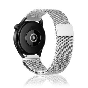 SeGinn 22mm �X�e�����X �o���h Amazfit Bip Max/Balance 3/Bip 6 �Ή� �����o���h �V���o�[