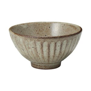 無印良品 信楽焼 飯碗 しのぎ 小 透明釉 84319181