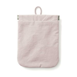 MUJI 無印良品 リンクルナイロン 片手で開くフラットポーチ ・ピンク S 約12.5×10.3cm 84475726