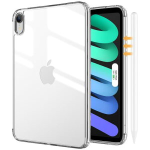 ProCase iPad Mini A17 Pro ��7���� 2024 Mini6 �P�[�X 2021 8.3�C���` �N���A�P�[�X ���� �ی�J�o�[ �y�� �X���� �ϏՌ� �K�p�@��:iPad Mini A17 Pro ��7���� 2024(A2993 / A2995 / A2996)�AMini ��6���� 2021(A2567 / A2568 / A