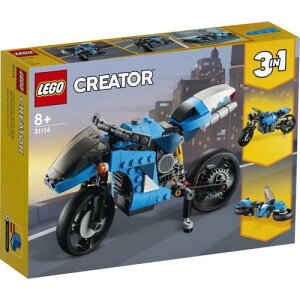 ���S(LEGO) �N���G�C�^�[ �X�[�p�[�o�C�N 31114 �������� �u���b�N �v���[���g �o�C�N �j�̎q ���̎q 8�Έȏ�