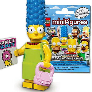 ���S�iLEGO�j �~�j�t�B�M���A �U�E�V���v�\���Y �V���[�Y1 �}�[�W�E�V���v�\���bLEGO Minifigures The Simpsons Series1 Marge Simpson 71005-3