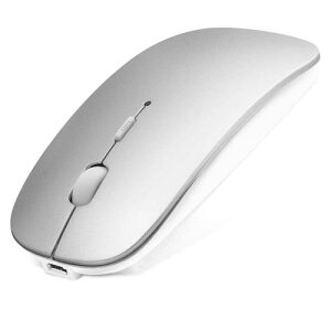 Bluetooth �}�E�X ���C�����X�}�E�X �����}�E�X �É� 3DPI���[�h �����x USB�[�d�� USB���V�[�o�[�Ȃ� iPad/Mac/Windows/Surface/Microsoft Pro�ɑΉ� Scheki �����^ �����^�ѕ֗� �V���o�[ / �O���[ / �u���b�N