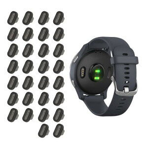 kwmobile 10x �_�X�g�v���O �Z�b�g Garmin Venu/Forerunner/Vivomove/Fenix�Ή� - �h�o�v���O �[�d�|�[�g�p �}���`�J���[