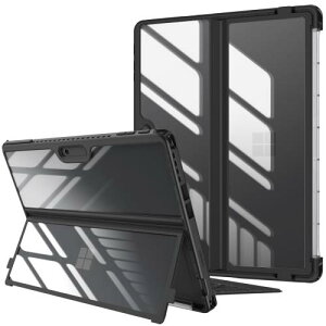 Fintie Microsoft Surface Pro ��12����/11/10/9/9 5G 13�C���` �p�P�[�X �^�C�v�J�o�[ 1�u���b�N / �O���[�� / �O���[ / �l�C�r�[ / �u���[