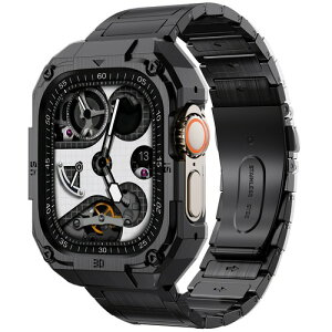 CAGOS for Apple Watch �ی�P�[�X�x���g��̌^�A�b�v���E�H�b�` Series 316�X�e�����X�� TPU�P�[�X���� ��d�ی� �r�W�l�X�o���h �ϋv�� �ϏՌ� ������� ���E�ȒP �������ߊ��t�� �o���h44mm Ultra