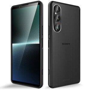 SONY Xperia 1 V �p �P�[�X [SO-51D / SOG10] �ϏՌ� �ČRMIL�K�i�擾 SGS�F�� ���΂݂Ȃ� �����Y�ی� ����~�� �w��h�~ �X�g���b�v�z�[���t�� �G�N�X�y���A1V �p�J�o�[