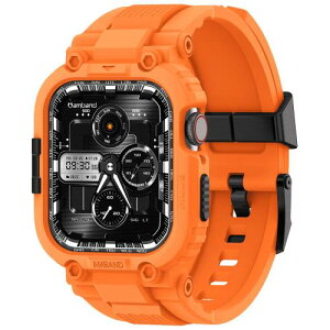 amBand �R���p�`�u�� For Apple Watch �o���h 49mm 45mm 44mm 42mm �o���p�[�P�[�X�t�� ���ȃ����YTPU�x���h ��̌^ �X�|�[�c�o���h