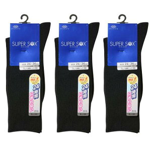 [�I�J���g] 24���Ԃɂ���Ȃ� SUPER SOX(�X�[�p�[�\�b�N�X) �r�W�l�X�\�b�N�X ���u �N���[�� �C�� ���L 495-900