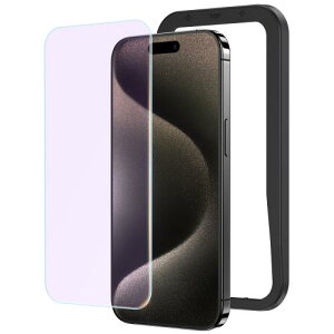 NIMASO �u���[���C�g�J�b�g iPhone Air�p �K���X�t�B���� �ڂ̔��y�� ���� �K���X �ی� �t�B���� �\�t���ȒP �w��h�~ �K�C�h�g�t�� 1���Z�b�g ��phone 17 �G�A�[�Ή��i6.5�C���`�j DSP25F1725