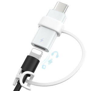 MoKo ���C�g�j���O����Type-C�ϊ��A�_�v�^�[ �����\�`�b�v �y�ʏ��^ iPhoneAir/iPhone17/17Pro/16/16e/15�V���[�Y/iPadPro/Air�Ȃ�TypeC�R�l�N�^�̒[���ɑΉ�
