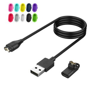 MoKo �K�[�~���p �[�d �[�d�|�[�g�h�o�v���O �`���[�W USB 1m �[�d�� Vivoactive6/5/4/3 Fenix8/7/7S/7X/6/5 Forerunner970/570/265/165/965/55 Black Venu4/3 InstinctE/3/2/2X ApproachS60�ȂǑΉ� �h�o�v���O(��)*10 1�� L�^ 10��
