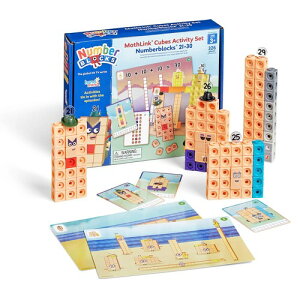 ���[�j���O ���\�[�V�Y Learning Resources NumberBlocks MathLink Cubes �i���o�[�u���b�N�X �L���[�u �A�N�e�B�r�e�B�Z�b�g �Z���������� ���{��K�C�h�t�� 11-20 155���� 94477-J �����T�C�Y 1-10
