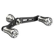 ゴメクサス FY98 リールハンドル カーボン製 ダイワ (Daiwa) スピニングリール対応 リール ダブルハンド…