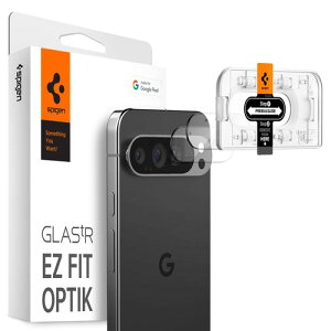 Spigen For Pixel �J�����ی�t�B���� 2���� 9H�d�x �����K���X Optik �N���X�^���E�N���A Pro Fold 10 XL Made for Google �F�� 11 �J�����t�B����