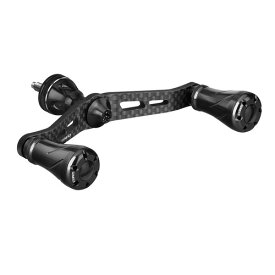 ゴメクサス FY98 リールハンドル カーボン製 シマノ Shimano スピニングリール対応 リール ダブルハンドル ソアレ ヴァンフォード ツインパワー 交換 98mm ハンドルノブ付き イカ アジング Daiwa