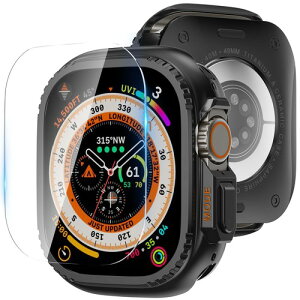 Puptoya for �A�b�v���E�H�b�` ���^�� �J�o�[ 44mm/45mm/46mm/49mm �Ή� Apple Watch �����Ղ邤������ �E���g���� �S�ʕی� �ϏՌ� ���� ������ �X�e�����X iWatch ��̌^�P�[�X mm SE3 SE2 �V���o�[ Series