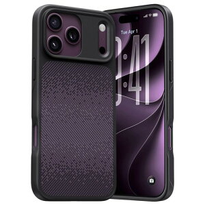�ČRMIL�V�K�i�E�C�菝�h�~CASEKOO iPhone 18 Pro �p �P�[�X �����\�}�O�l�b�g���� �f�B�[�v�p�[�v�� 6-�f�B�[�v�p�[�v�� iPhone 18 Pro �p(6.3�C���`)