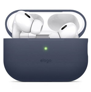 elago AirPods Pro2 �Ή� �P�[�X �ϏՌ� ���^ �\�t�g �V���R�� �J�o�[ Lightning USB-C ���C�����X�[�d MagSafe Apple Pro 2 �A�b�v�� �G�A�|�b�c�v��2 ��2���� ORIGINAL BASIC �W�[���C���f�B�S �_�[�N�O���[