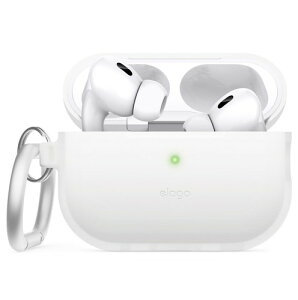 elago AirPods Pro2 �Ή� �P�[�X �ϏՌ� �J���r�i �t ���^ �\�t�g �V���R�� �J�o�[ Lightning USB-C ���C�����X�[�d MagSafe Apple Pro 2 �A�b�v�� �G�A�|�b�c�v��2 ��2���� ORIGINAL HANG �_�[�N�O���[