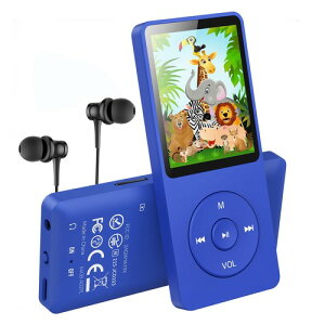 [�T�C�g�{�^���ǉ�] AGPTEK MP3�v���[���[ ���y�v���[���[ HIFI 30g���y�� 64GB���� 128GB�܂Ŋg���\ �{�^������ ���y�v���[���[ 40���ԍĐ� ���X���X�T�E���h FM���W�I �_�C���N�g�^���Ή� �A���[