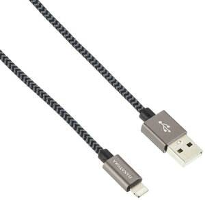 HANATORA ���C�g�j���O�P�[�u�� iPhone iPad iPod �[�d�� MFi Apple�F�� �}���[�d �f���h�~ ���b�V���^�C�v �F�ؕi �f�[�^�]�� �ʐM �����O ���ϋv ��v 1M HJIP-01GY �O���[ / ���b�h HJIP-01RD