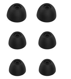 A-Focus �C���[�`�b�v Galaxy Buds �p �M�����N�V�[ Buds SM-R17010K19JP �ɑΉ� �C���[�s�[�X SML3�T�C�Y �t�B�b�g�� ���K Fit In The Case 3�y�A�Z�b�g �u���b�N GBT3PB S/M/L 3�T�C�Y