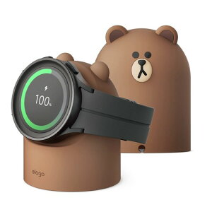 elago Galaxy Watch 8 Ultra 7 FE �Ή� �X�^���h ���C���t�����Y ���C�Z���X �O�b�Y �V���R�� �M�����N�V�[�E�H�b�` �[�d�� �P�[�u�� ���[ �A�N�Z�T���[ GalaxyWatch5 6 Classic LINE FRIENDS GW2 STAND