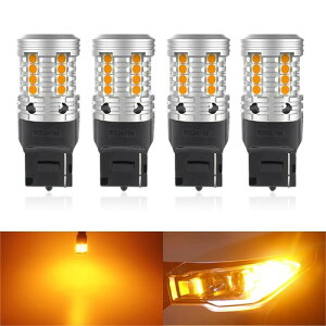 Catland T20 LED �E�C���J�[ �A���o�[ �n�C�t���h�~ �s���`���Ⴂ ��R���� �L�����Z���[���� 7440 W21W WY21W ���A �t�����g �� �d�� �o���u 12V �E�C���J�[�o���u �E�B���J�[ �I�����W ���P�x WX3 16d