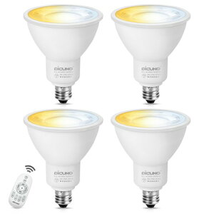 DiCUNO LED�d�� 50W���� LED�X�|�b�g���C�g ���� ���F �����R���t�� �L�p �ȃG�l 4�� �d�r�ʔ� GU10���� 5W 500lm E26���� 6W 550lm E11����