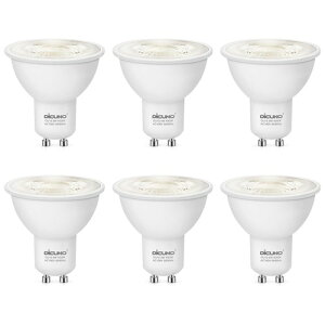 DiCUNO LED�d�� GU10���� 50W�`�n���Q������ 5W LED�X�|�b�g���C�g 500lm 2700K 4000K 5000K �L�p38° �ȃG�l 6�� �d���F / �����F / ���F