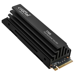 Crucial �N���[�V���� P510 3D NAND NVMe PCIe5.0 M.2 SSD �ő�10 CT2000P510SSD8-JP T700 1TB �q�[�g�V���N���f�� �ő�12 400MB/�b CT1000T700SSD5JP 2TB �q�[�g�V���N�t�� 000MB/�b CT2000P510SSD5-JP �ő�11 T705