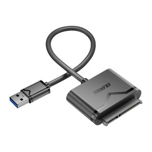 BENFEI SATA-USB 3.0 �ϊ��P�[�u���A2.5�C���`SSD�����HDD�pUSB 3.0-SATA III �n�[�h�h���C�u�R���o�[�^�[�AUASP�ATRIM�AS.M.A.R.T�ɑΉ��AWindows�AmacOS�ALinux�ɑΉ�