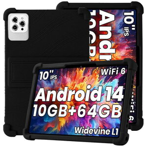 Tuotatop x13/tuotatop x13-2 �^�u���b�g 10 �C���` �P�[�XHVUYAL�\�t�g �V���R�� �P�[�X �ϏՌ� �h�� �E���ȒP�ȃV���R���ی�J�o�[ Tuotatop x13/tuotatop x13-2 �p �X�}�[�g�J�o�[ (�u���b�N)