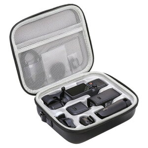 DJI Osmo Pocket 4 �N���G�C�^�[ �R���{ �Ή� �L�������O�P�[�X/�n�[�h�V�F�� ���[�P�[�X�E�g���x���o�b�O�EPocket 4 �{��/�o�b�e���[�n���h��/DJI Mic 3 �u���b�N