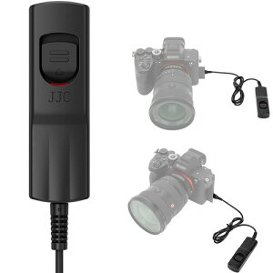 JJC �V���b�^�[�����R�� �����[�g�P�[�u�� �J���� �����[�g�����[�Y Mark II III �K�p EOS R5 R3 IV Sony RM-SPR1 �݊� Multi Connector �P�[�u�������[�Y �����R���R�[�h �\�j�[ RX10 DSC-RX10M5 FX30 A9III A7R A7IV Z7