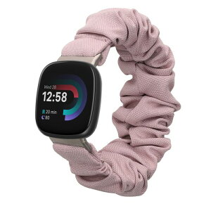 kwmobile Fitbit Versa 4 / Sense 2 3 Sense�Ή� �o���h - �����x���g �V���V�� �S�� �R�b�g�� 14-19 cm ���x���_�[ �u���[�O���[
