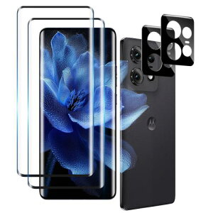 2+2���Z�b�g �Ή� Motorola Edge 50 pro/Edge 50s Pro �K���X�t�B���� (2��) + �J�����t�B���� (2��) ���{���f�ވ��Ɏq�� �p Moto Edge 50 pro/Edge 50s Pro �t�B���� �����K���X �t�� �ی�t�B���� �d�x9H �ϏՌ� ��