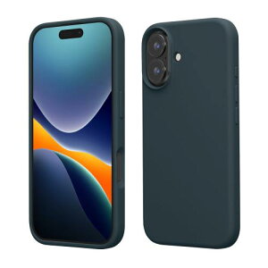 kwmobile �X�}�z�P�[�X Apple iPhone 16�Ή� �P�[�X - TPU ���L�b�h �V���R�� �J�o�[ - �ϏՌ� ���h�~ �T���T�� Case